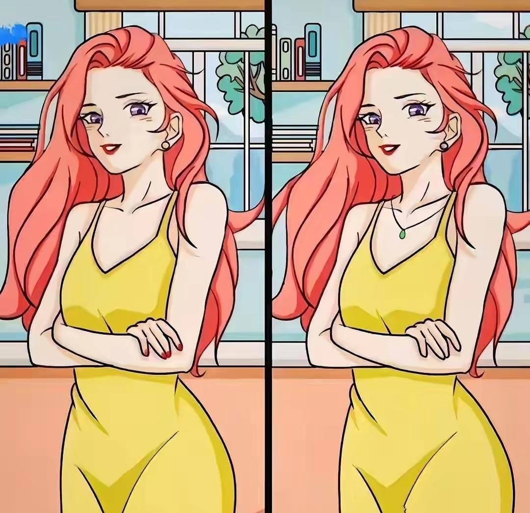 眼力大挑战来啦！
这张图里藏了整整10处不同，我只成功找出8处，还有2处彻底卡壳