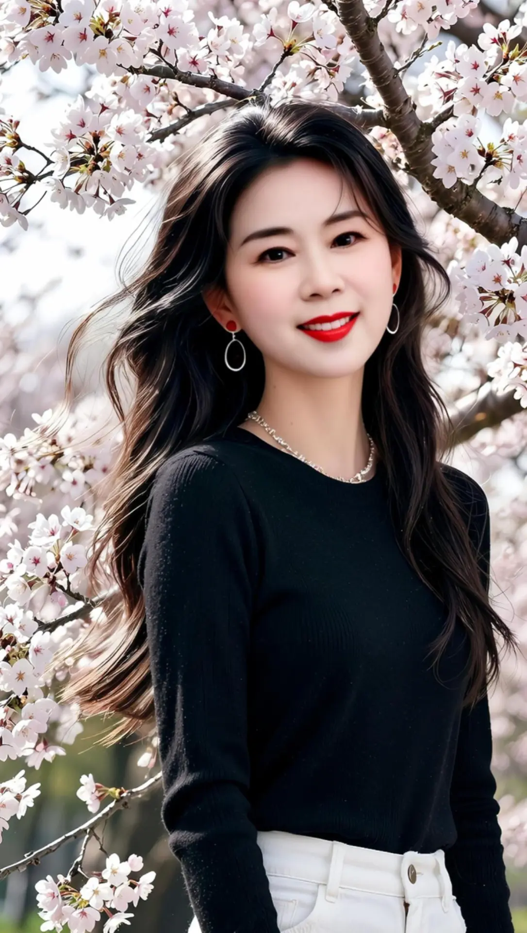 AI樱花生活照 随变ai随便玩