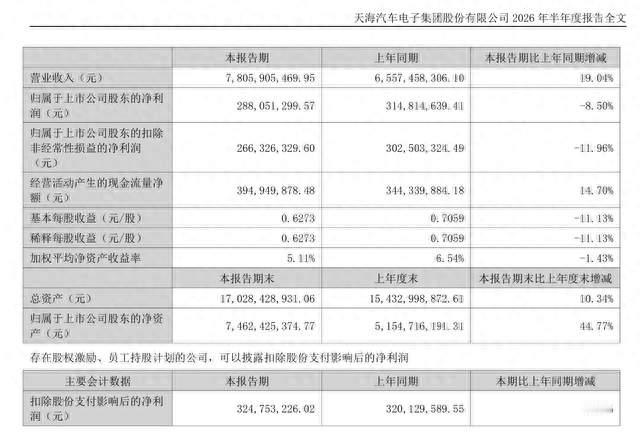 天海电子上市后首份中报增收不增利，拟出4.8亿设两孙公司