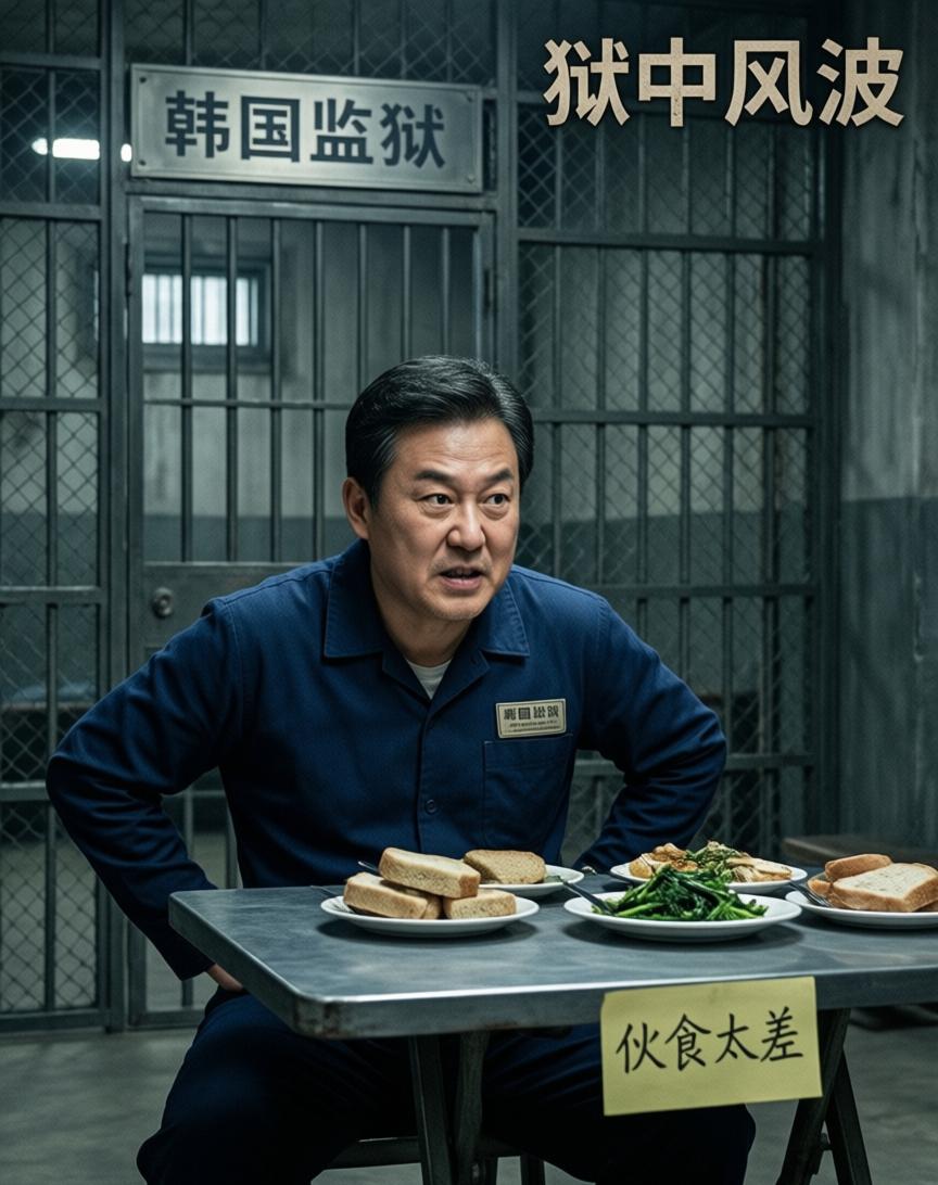 韩国政坛最近又添了一出荒诞戏——尹锡悦在首尔拘留所里，闹得不太平。《韩民族新闻》