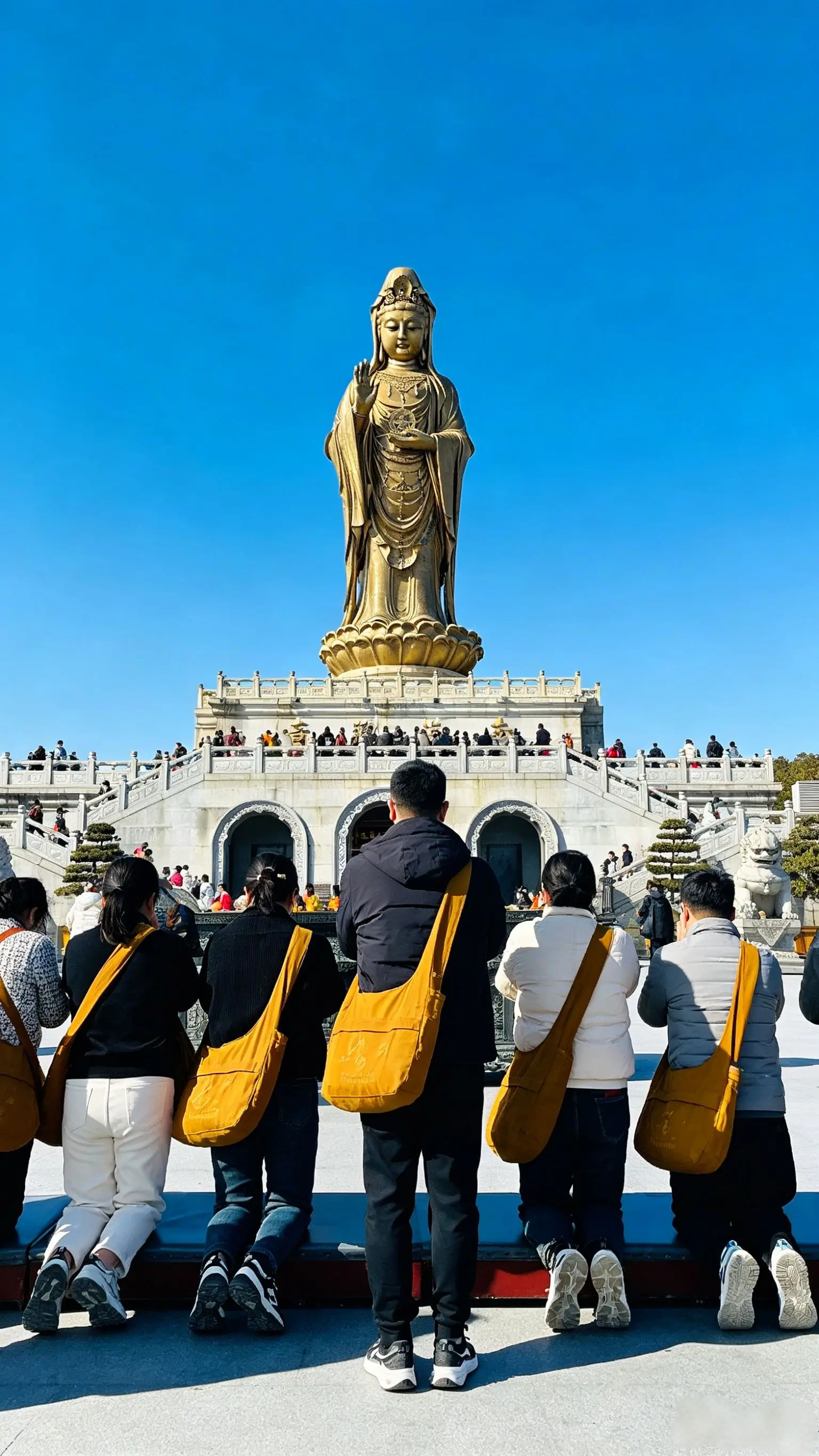 普陀山南海观音 众生虔诚，所求皆如愿