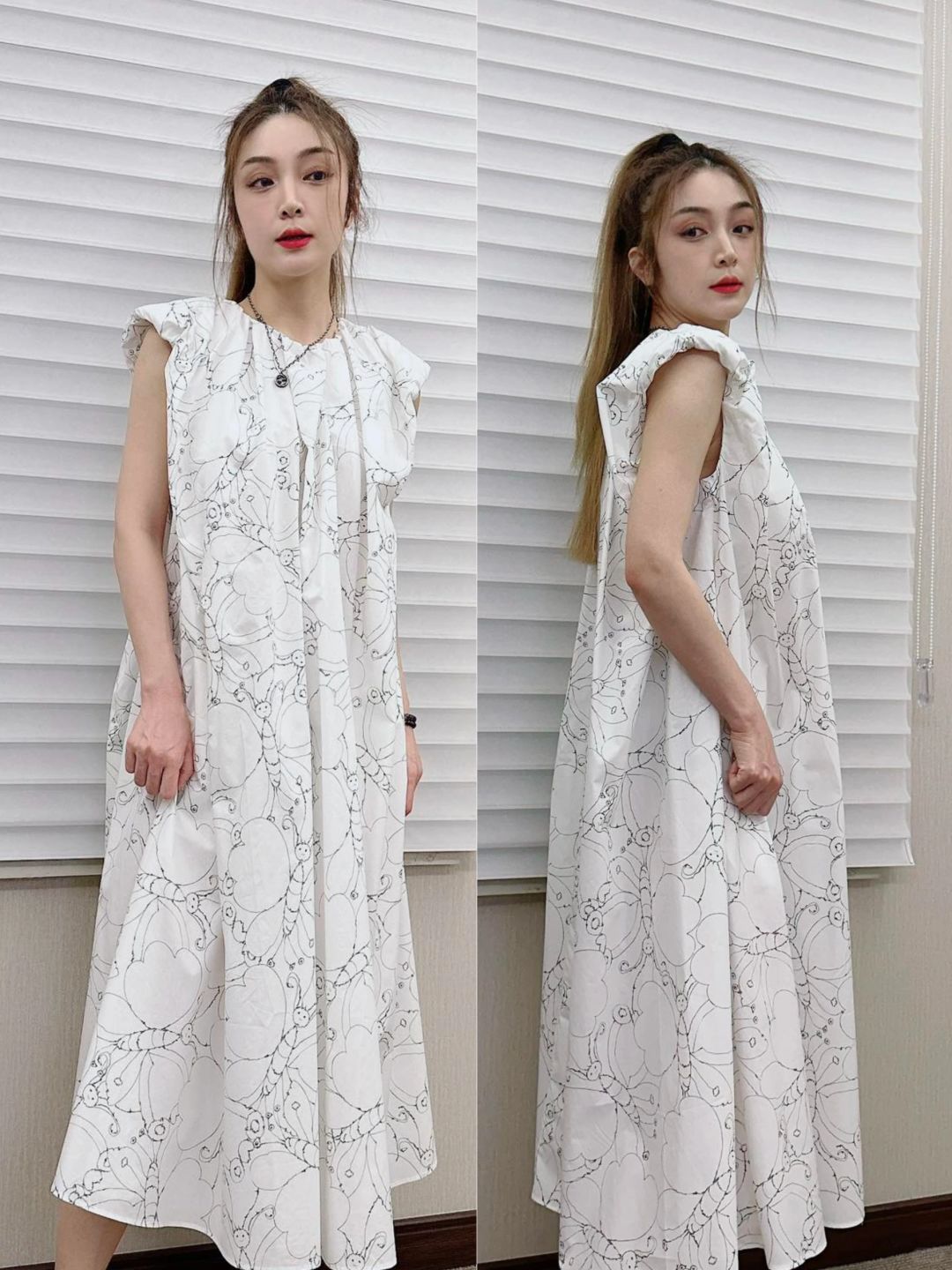 JNBY新品 这件连衣裙也太有氧气感了吧🩵