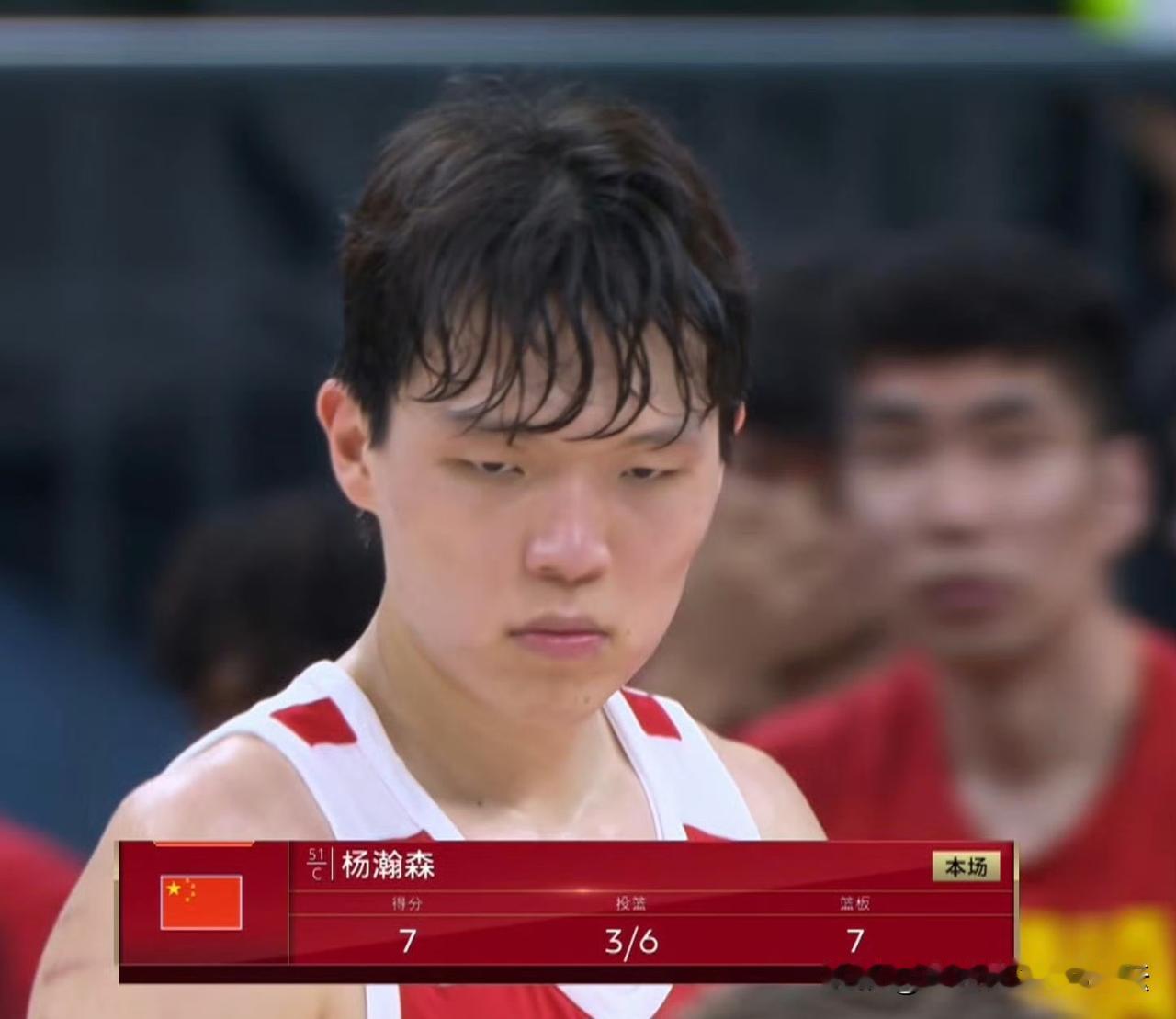 中国男篮热身赛赢了，但是打的挺烂的，不是某一个，而是全队

刚刚中国男篮集训队6