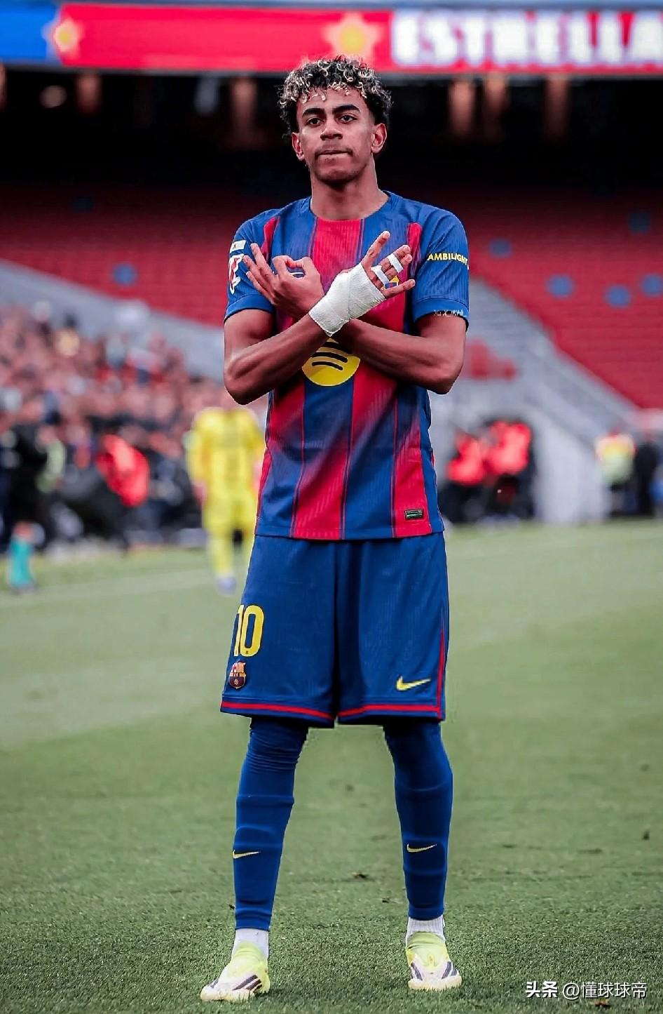 领先梅罗2年，18岁的亚马尔已经打进50球了!

在巴萨与毕尔巴鄂竞技的比赛中，