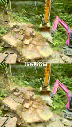 28岁硬核小伙开挖机环国游履带代替车轮，铲斗当作行囊，工地青年把日常谋生的工具，