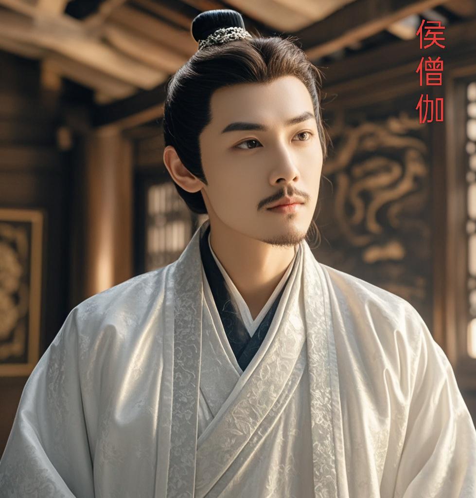 侯僧伽，名义，字僧伽，燕州上谷郡居庸县（今北京昌平一带）人，活跃于北魏至西魏时期