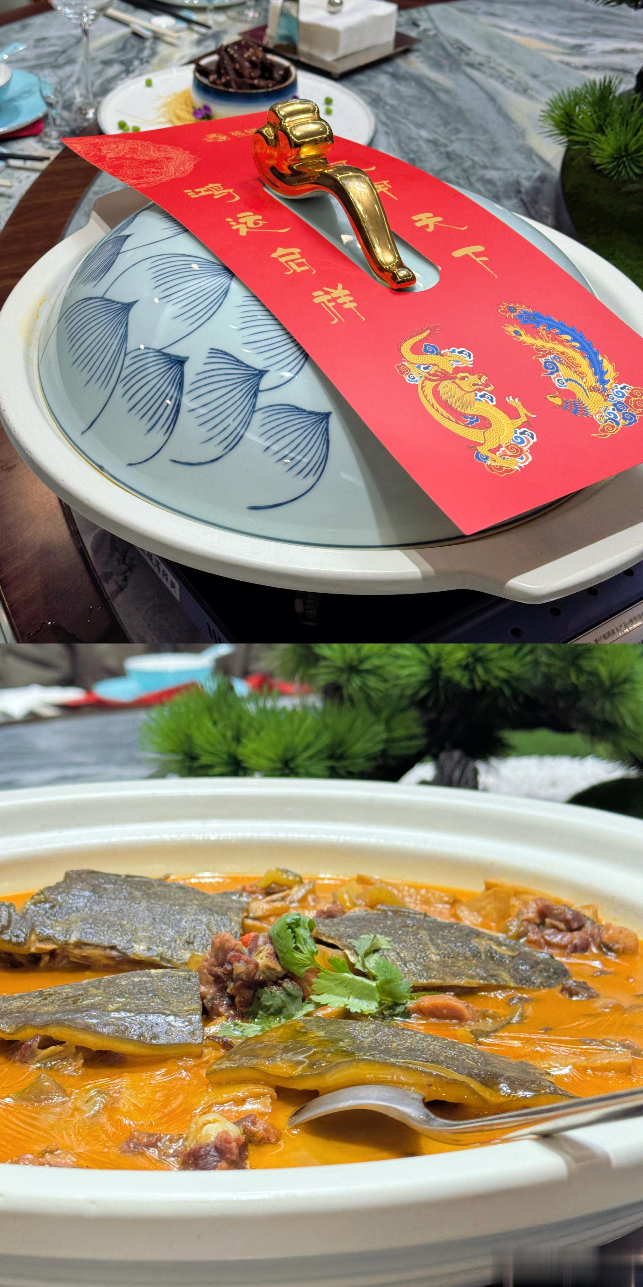 优秀的川菜藏在花园餐厅之中🌸环境舒适大气，适合家人小聚也适合商务宴请，一道意头