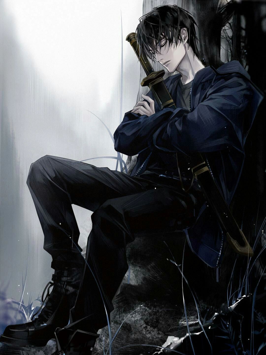 画师罂利太太笔下的张起灵#张起灵##盗墓笔记##漫视界企划# ​​​