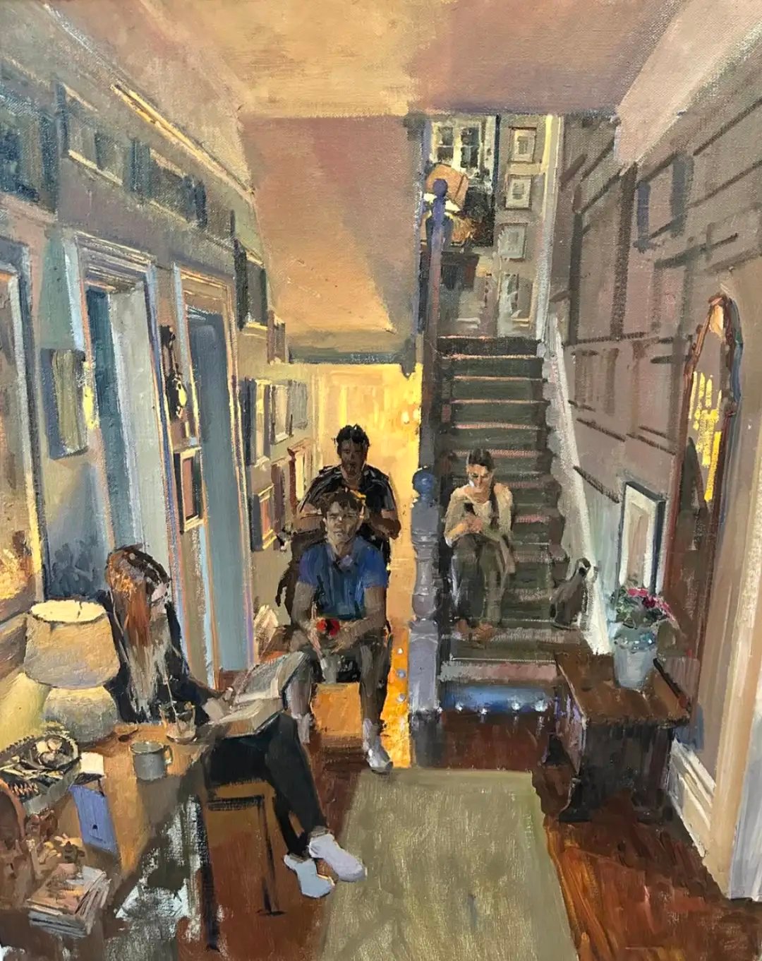 英国画家彼得・布朗Peter Brown绘画作品欣赏遇见艺术绘画原创