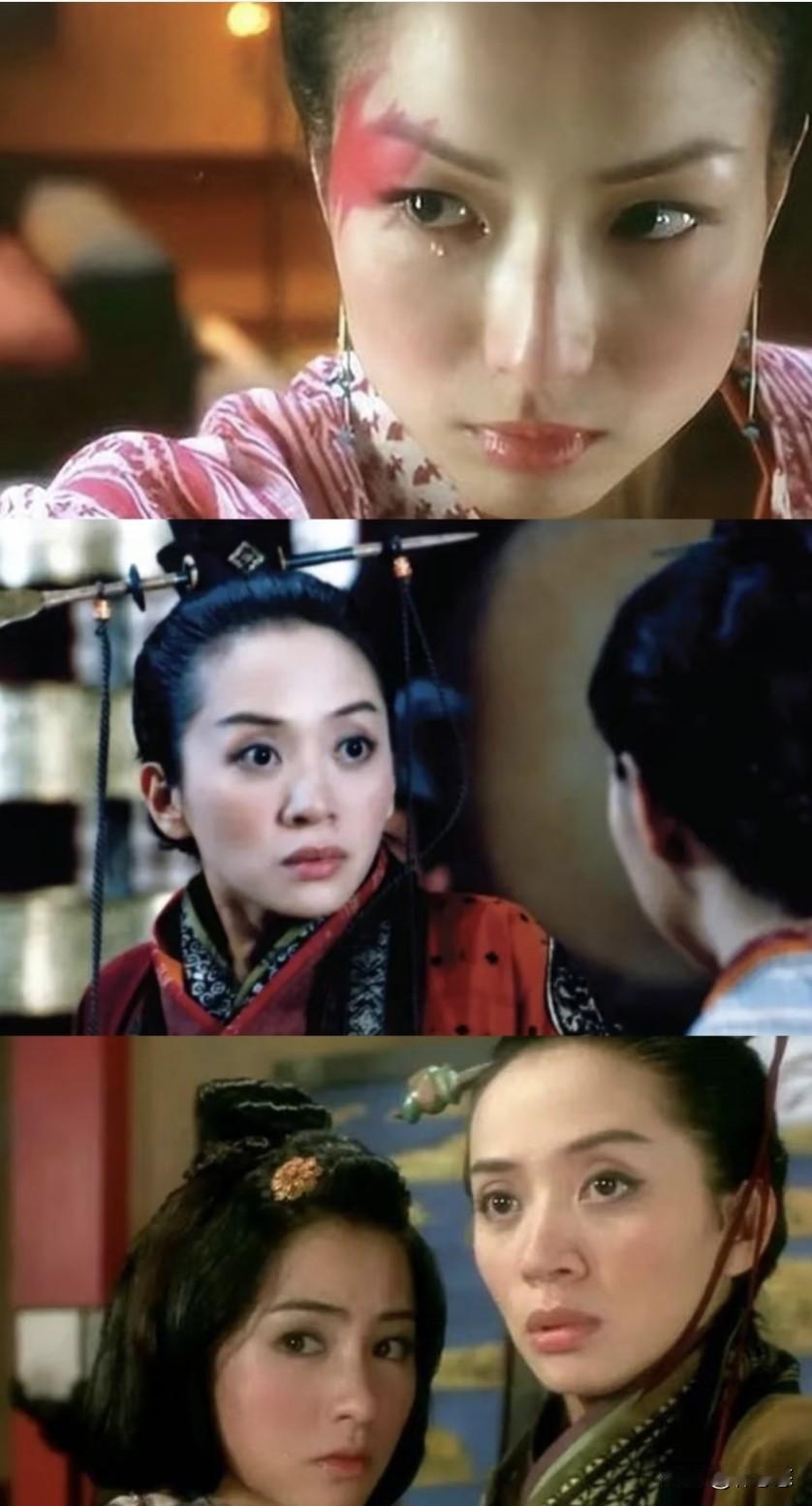 梅艳芳郑秀文张柏芝演的那个电影《钟无艳》，其中一个设计很好。
钟无艳陷入爱情没有