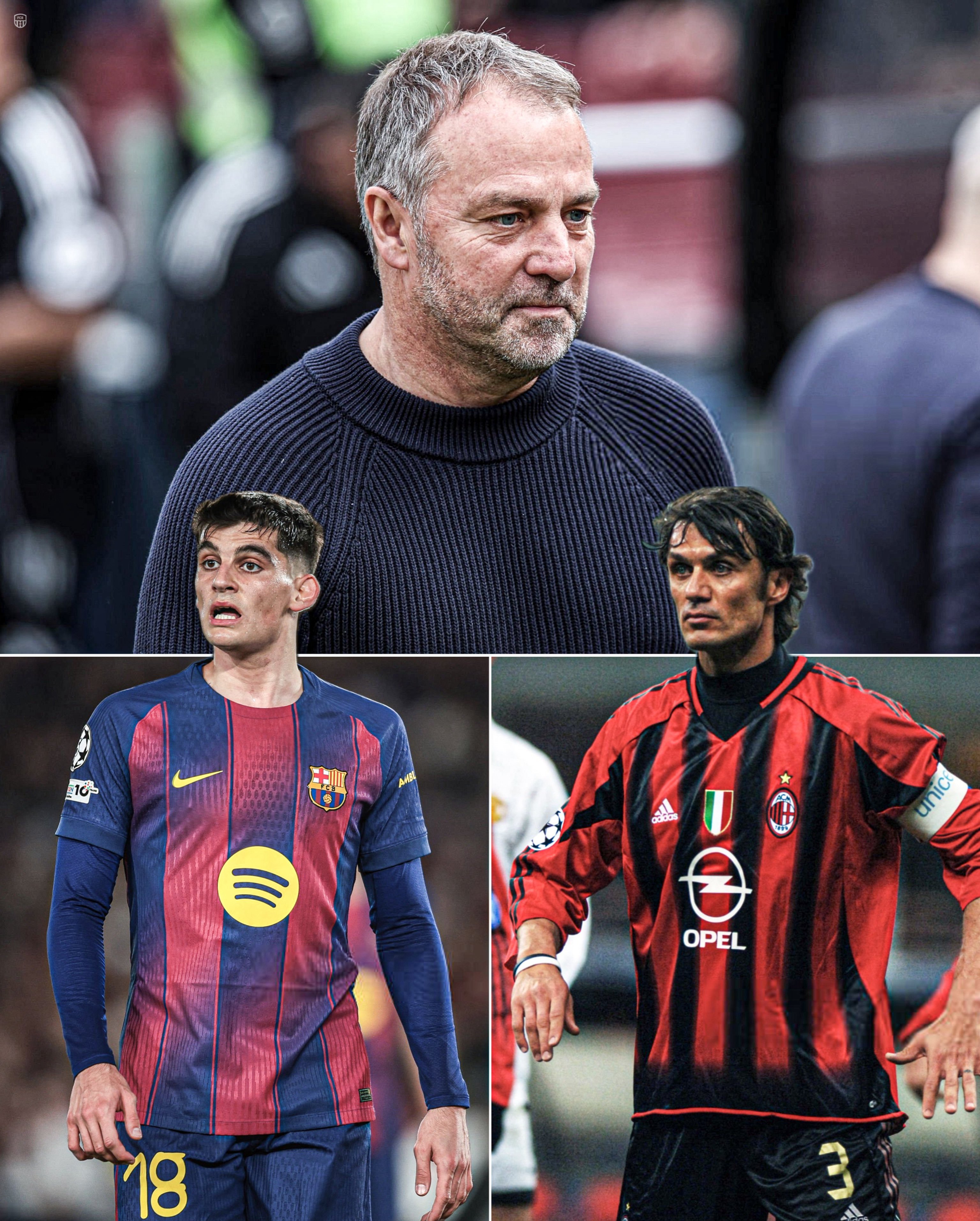 问：第一个叫你马尔蒂尼的人是谁❔ 杰拉德·马丁：弗里克🤣，季前赛我作为中后卫的