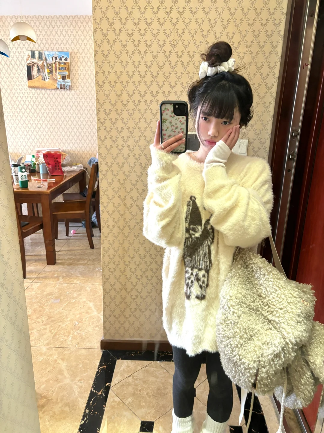 嘻嘻！随便穿也好看🧸🤍