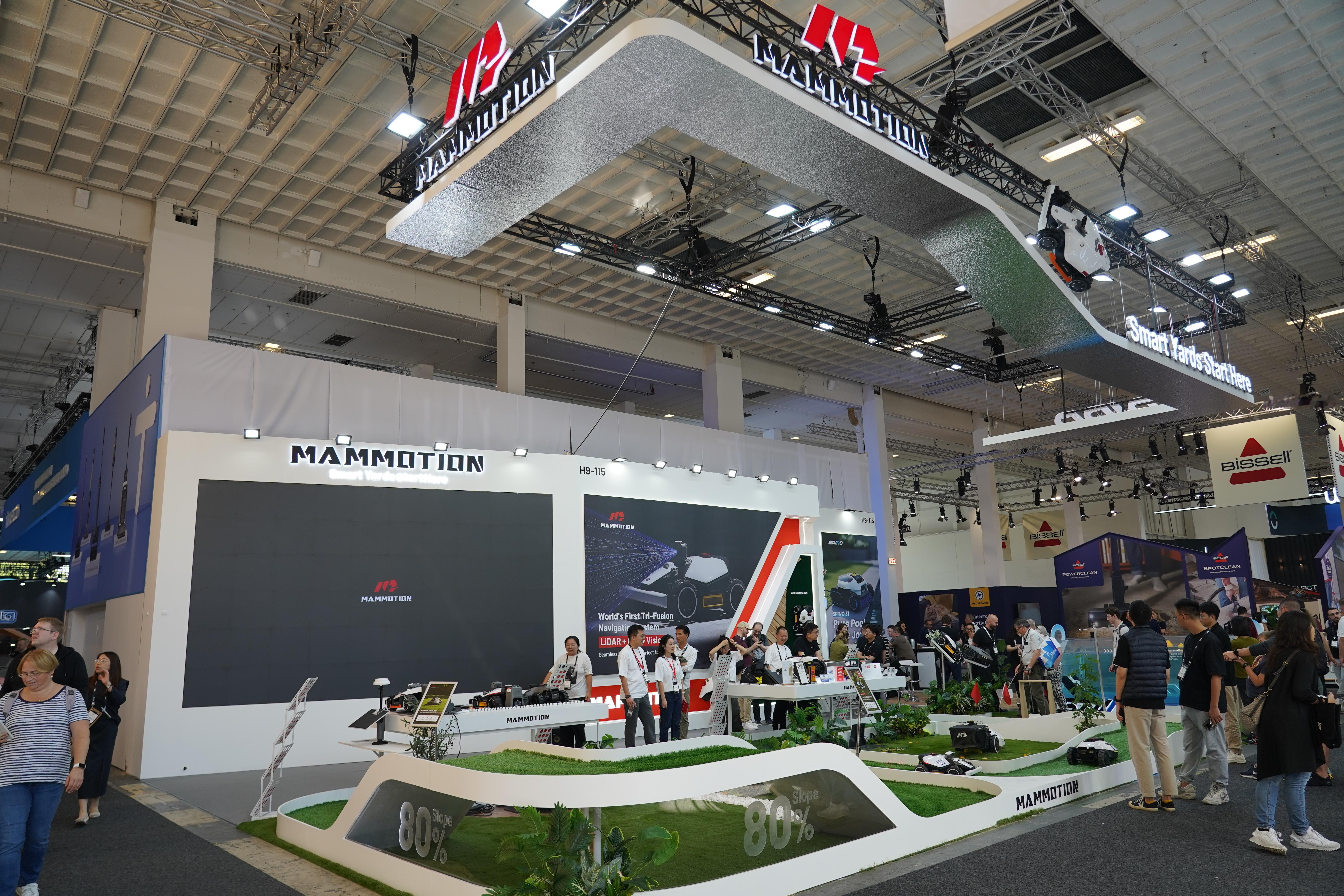 IFA2025 库犸科技在IFA上发布了首发搭载Tri-Fusion三重融合定位
