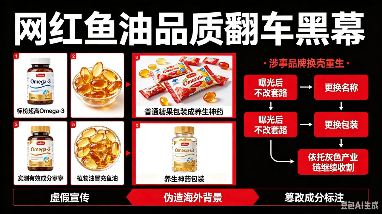 鱼油保健品乱象评论
 
曾经稳居养生保健品榜首的鱼油，如今接连曝出造假虚标乱象，