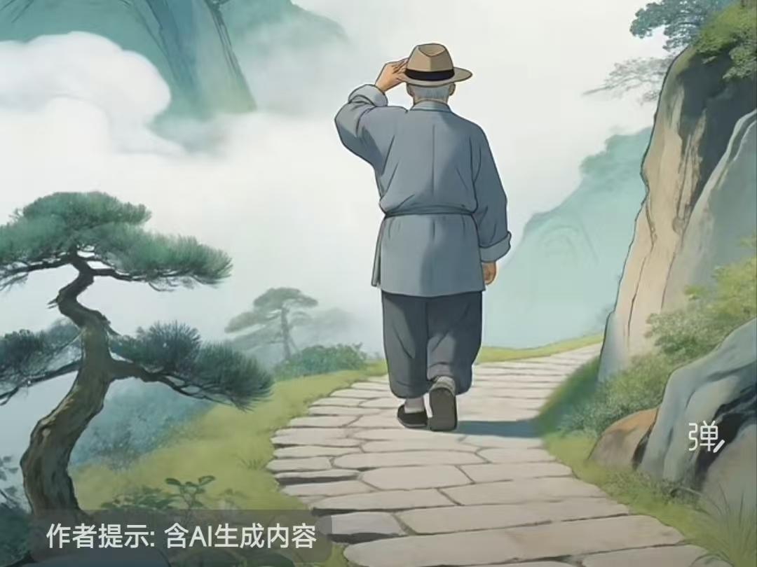 捣练子·叹浮生
啼入世，历风尘，
半世霜华半世真。
阅尽繁华皆是客，
回头已是梦