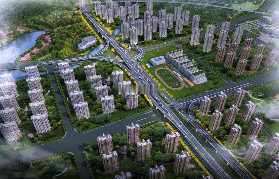 福建省内规模最大市政装配式桥梁项目-福州前横路快速化改造化工立交、前屿立交、远洋