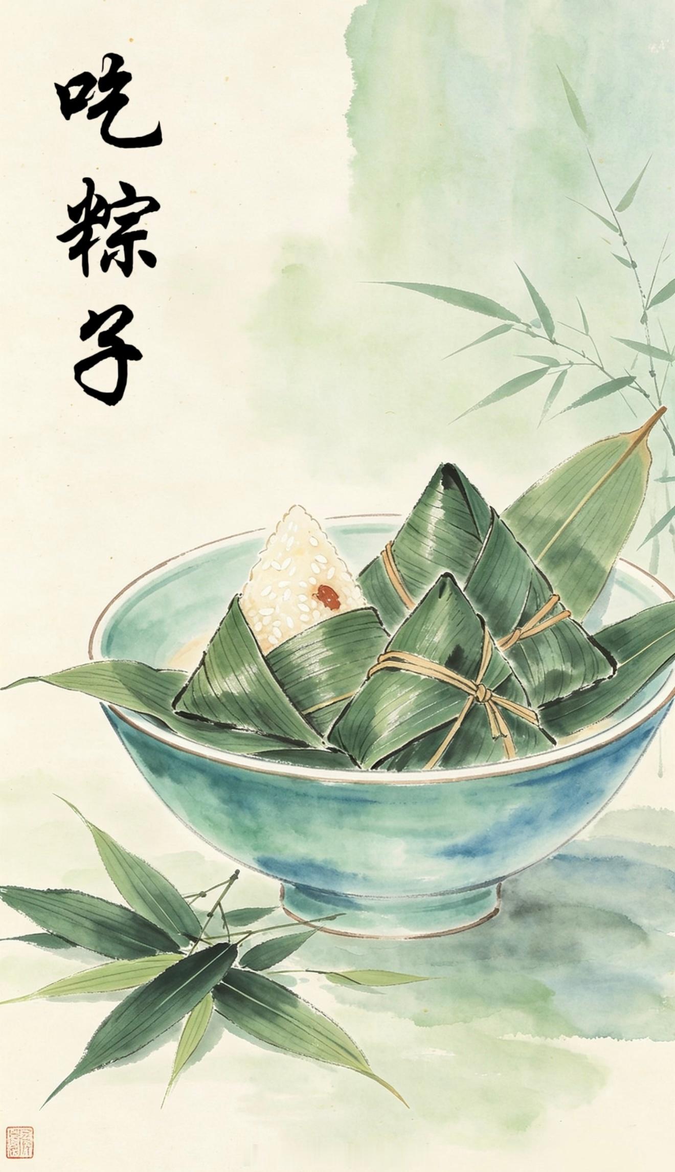 又是一年端午至，粽叶飘香，大家岁岁安康。 