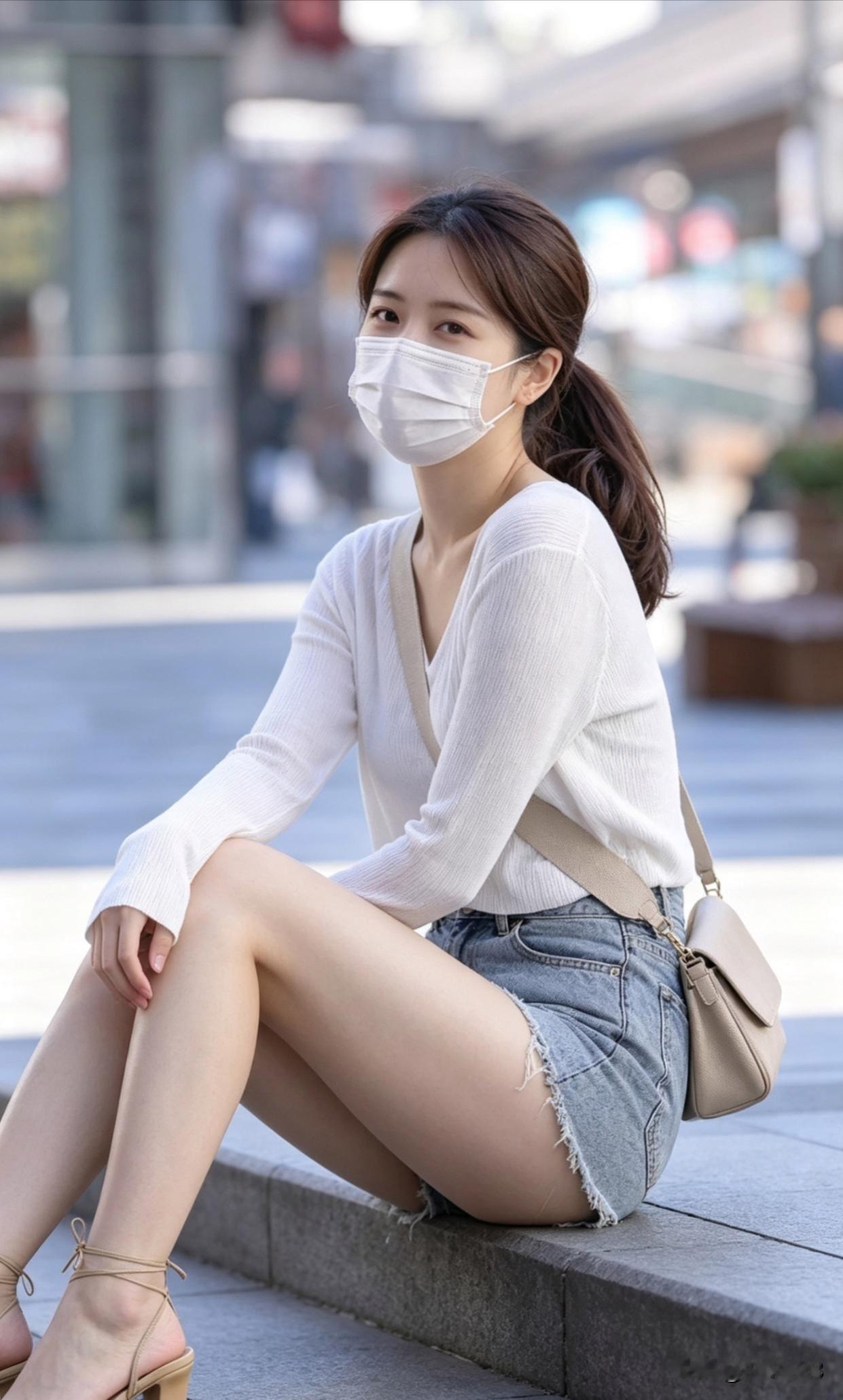 戴口罩也挡不住你的美丽！