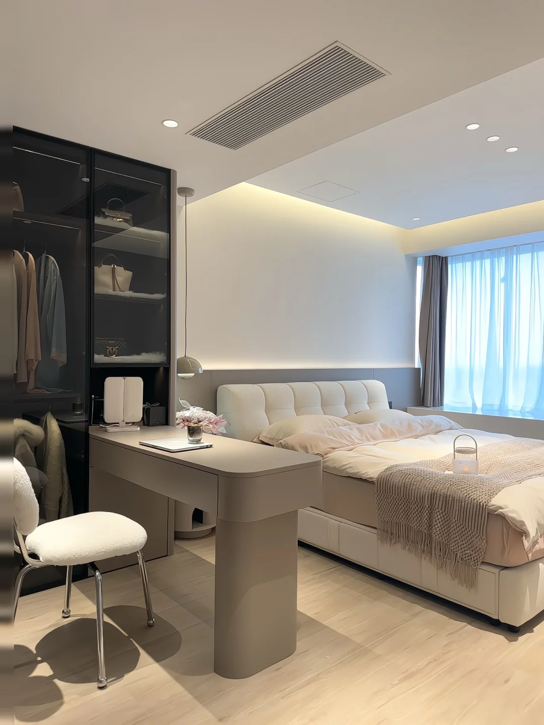 my room｜爱惨了⚪️🟤⚫️配色的卧室氛围感！