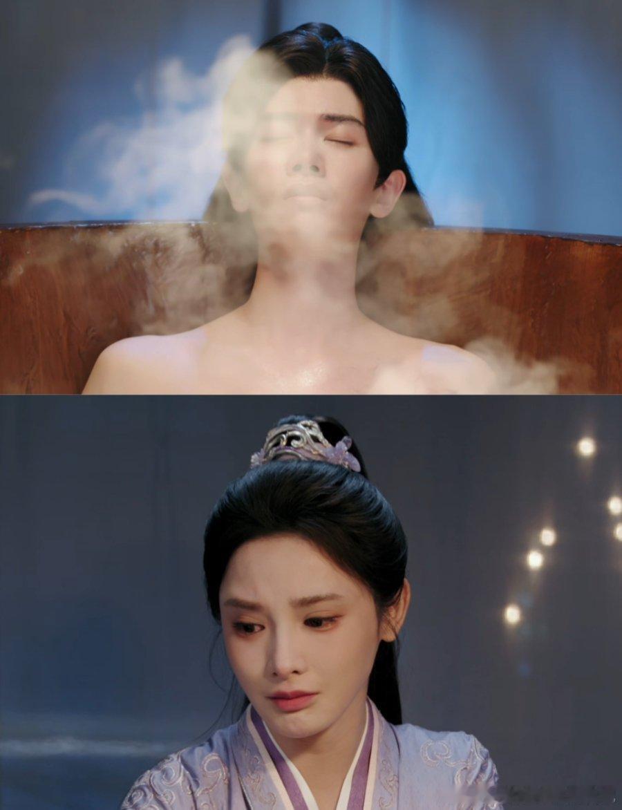 苍苍寸步不离守着，眼里的心疼都要溢出来了，这哪是照顾病人，分明是趁机会贴贴啊 