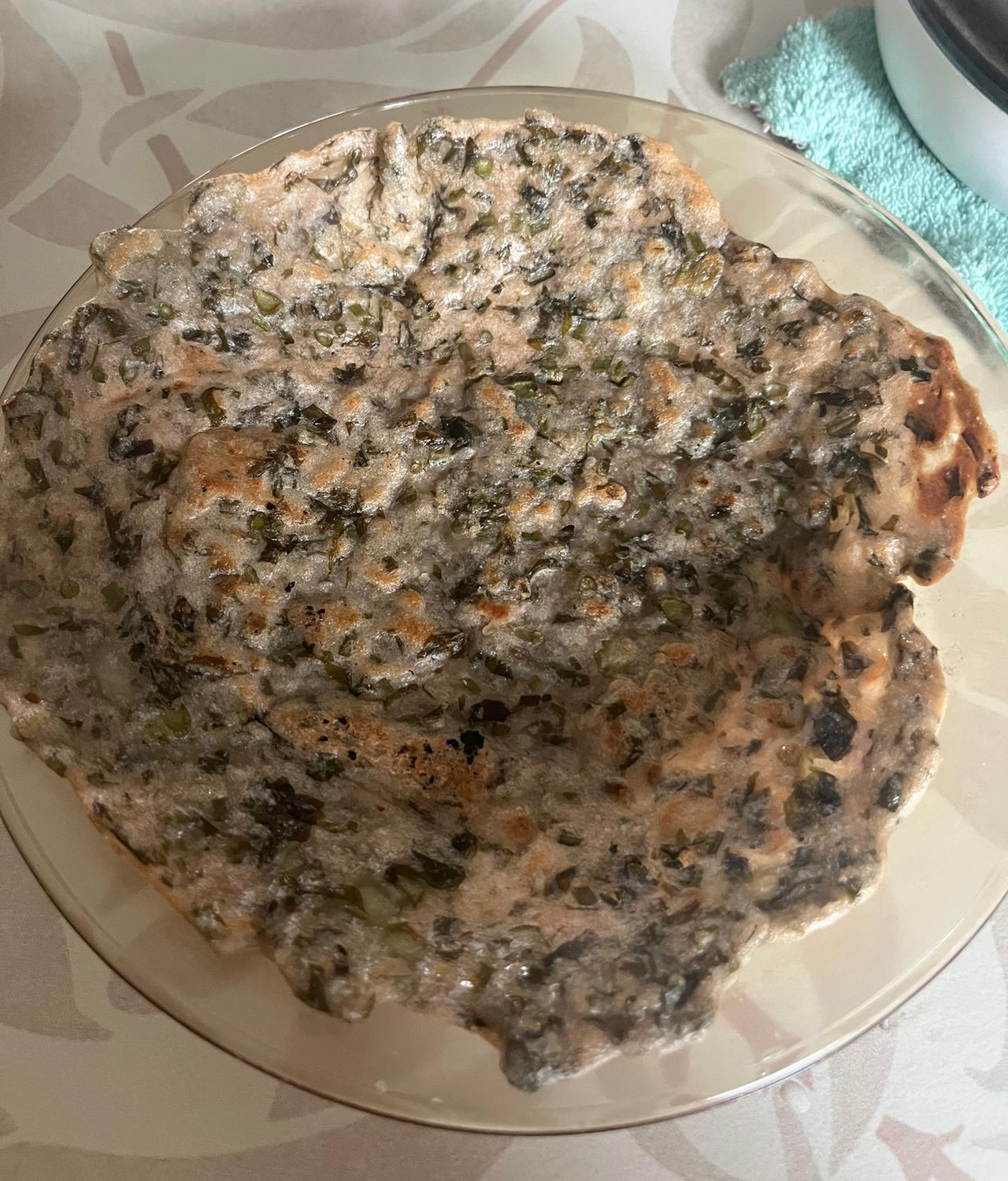你吃过苦爪炒花生豆这道菜吗？

主食；香椿全麦饼

菜；花瓜花生豆，青椒炒西红柿