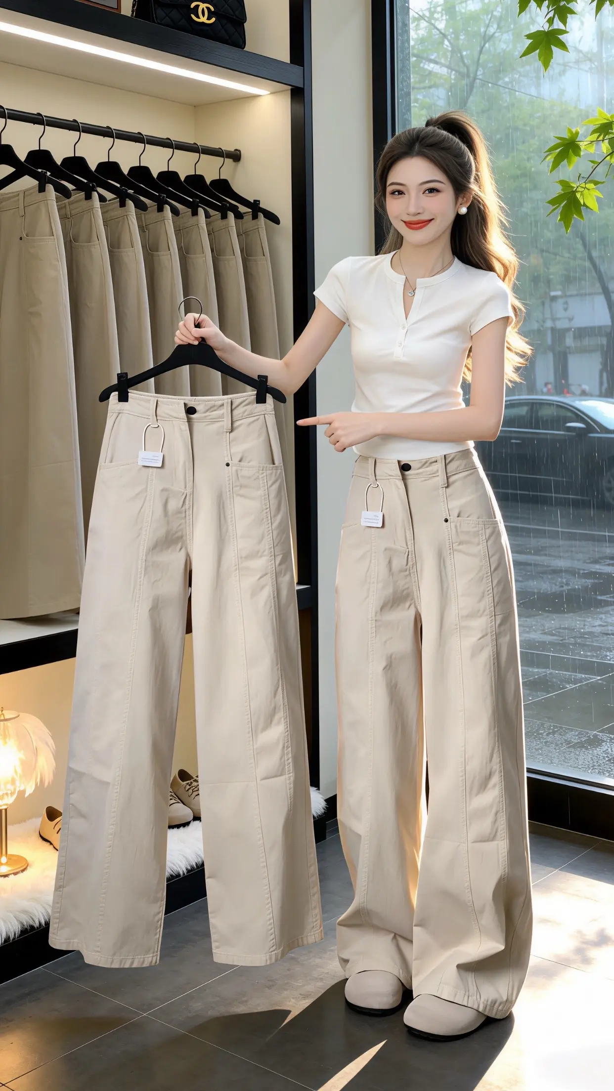 百搭神裤人手一条 显瘦显高显腿长裤子 穿出自己的风格 春款上新 一眼就...