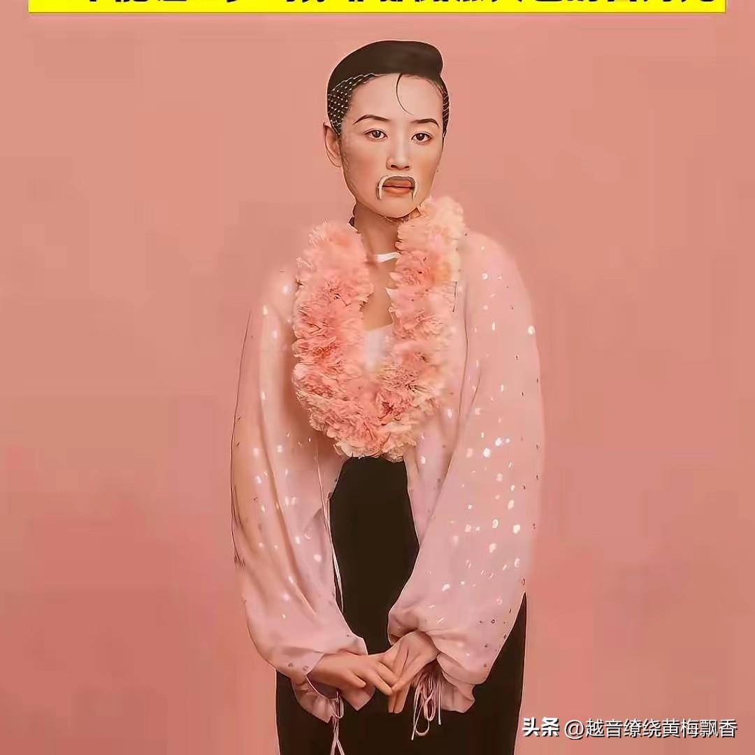 董洁凭借清冷纯情的气质令人印象深刻，她只适合化淡妆，烈焰红唇的大浓妆她根本驾驭不