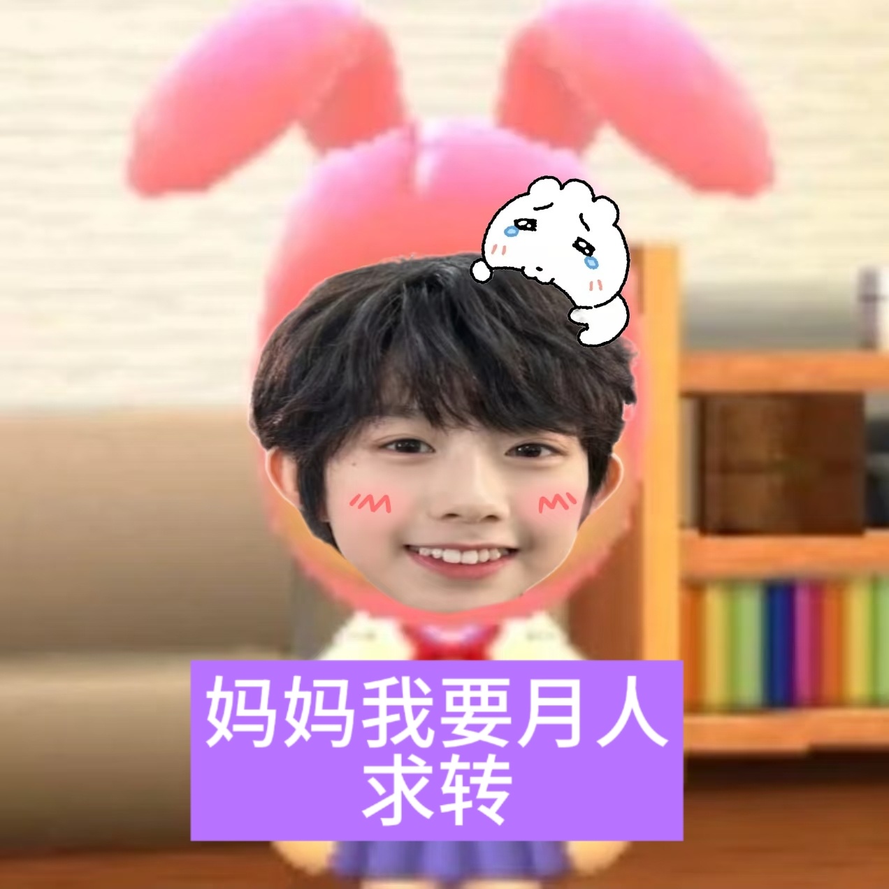 双多了 重新月点带几个不知道月不月的（不约的给我站岗这个要月转发抽一个纯欲兔飞吻