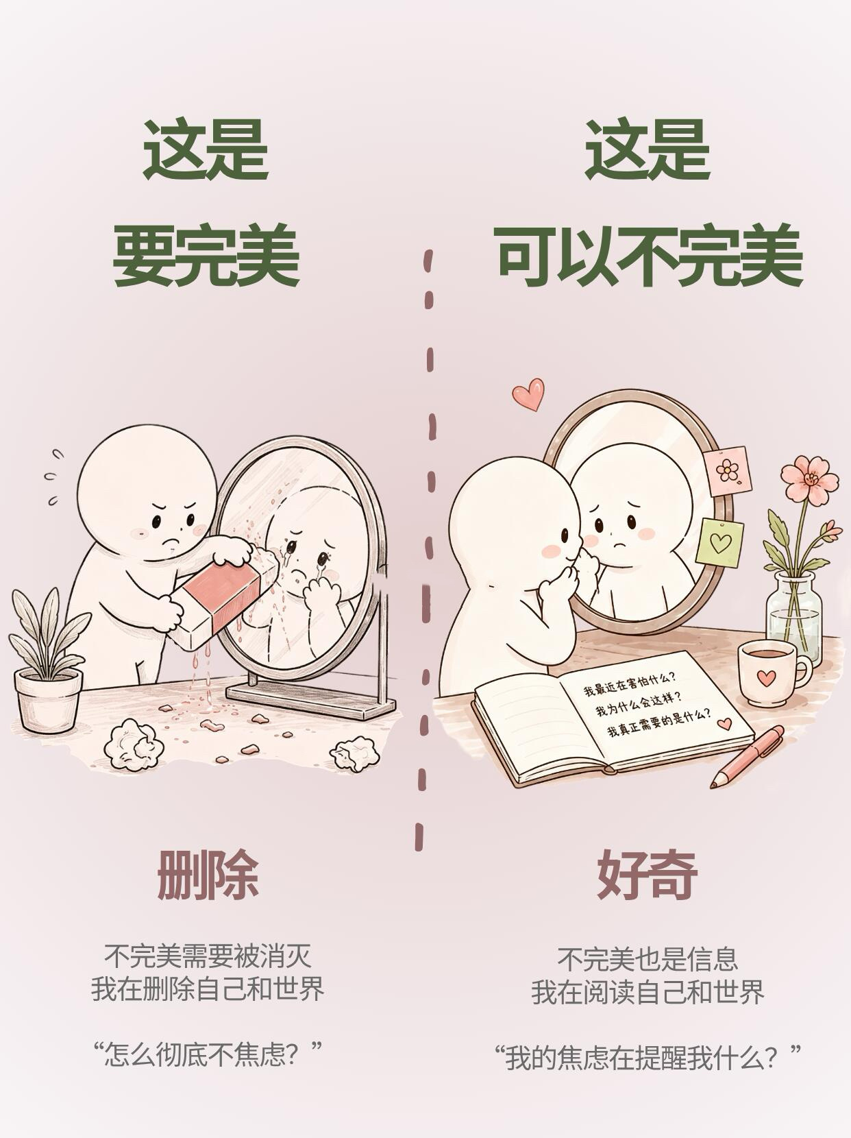当完美主义的我可以不完美 