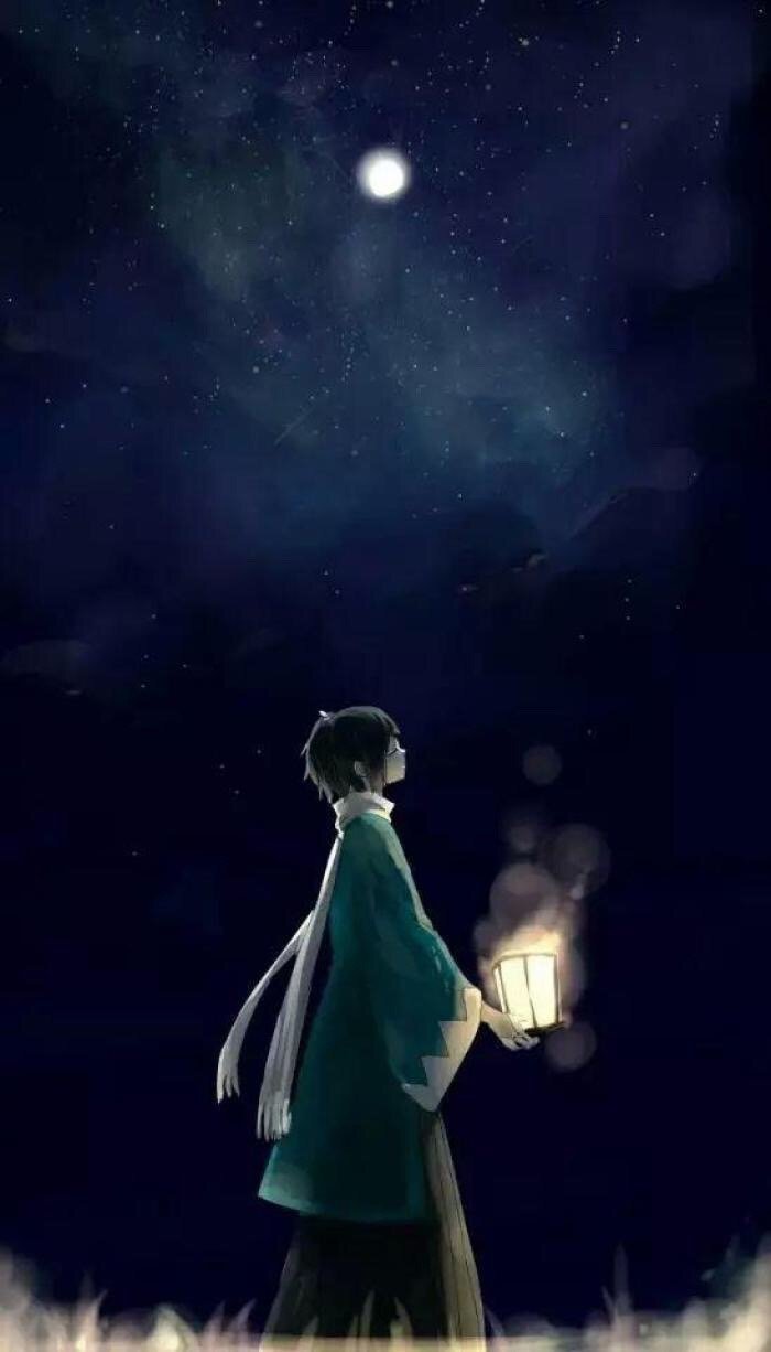 如此星辰如此月，与谁指点与谁看。——钱钟书