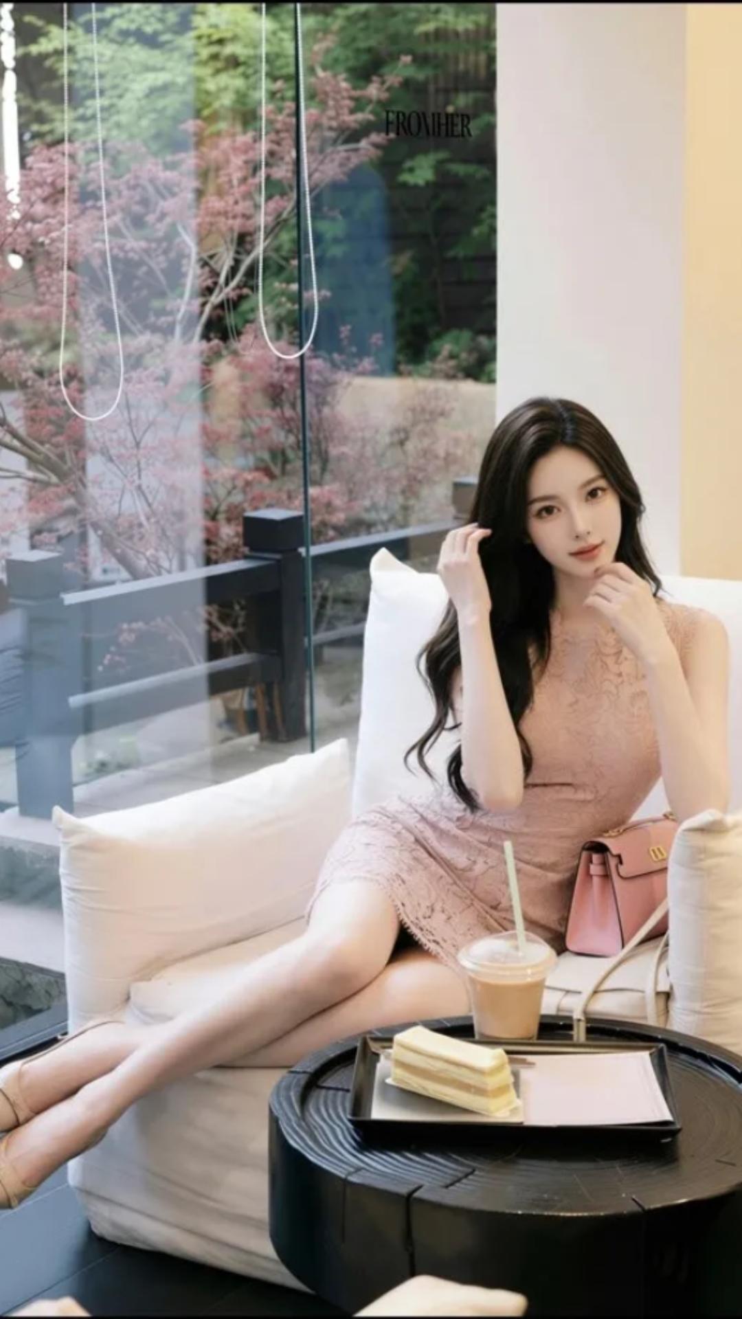 库存发一张！分享美女穿搭服饰 怎么穿搭会让人比较显温柔 记录生活，随手拍张照 怎