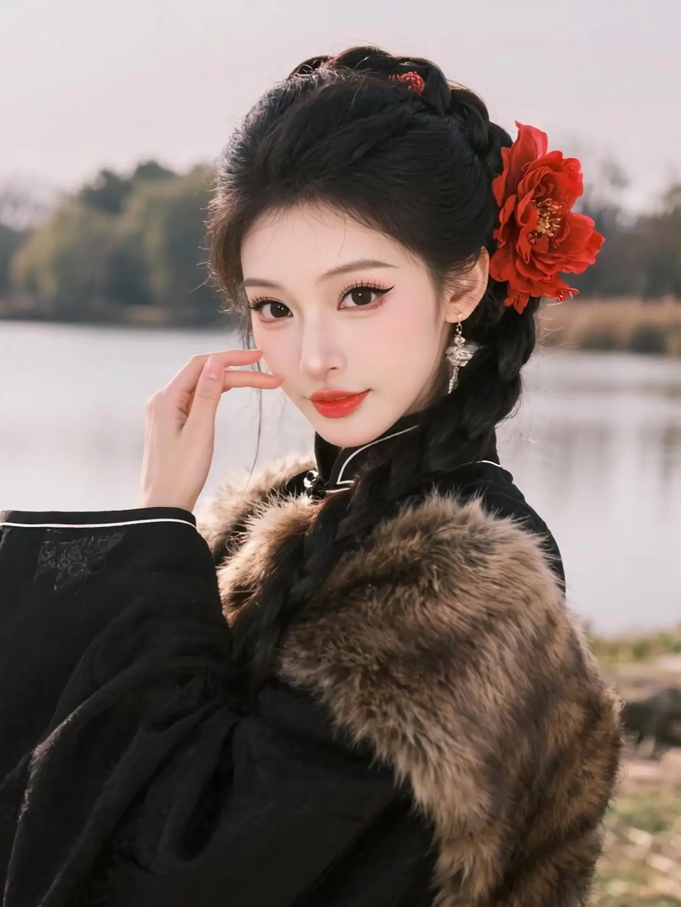 了了青山见 迟迟落幕归