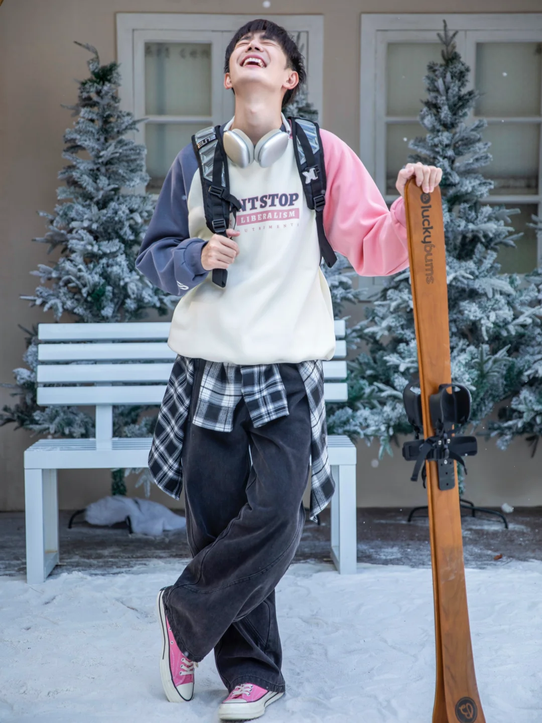 🔛大学生OOTD｜真的很喜欢“黑粉穿搭”！🖤💗