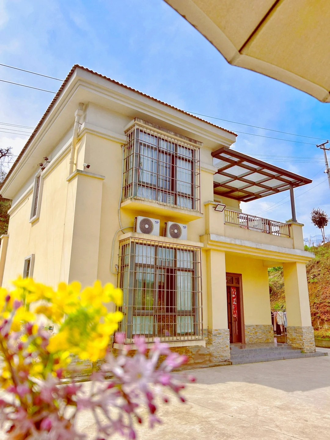 爸妈送的农村自建房，我真的太快乐啦！😜