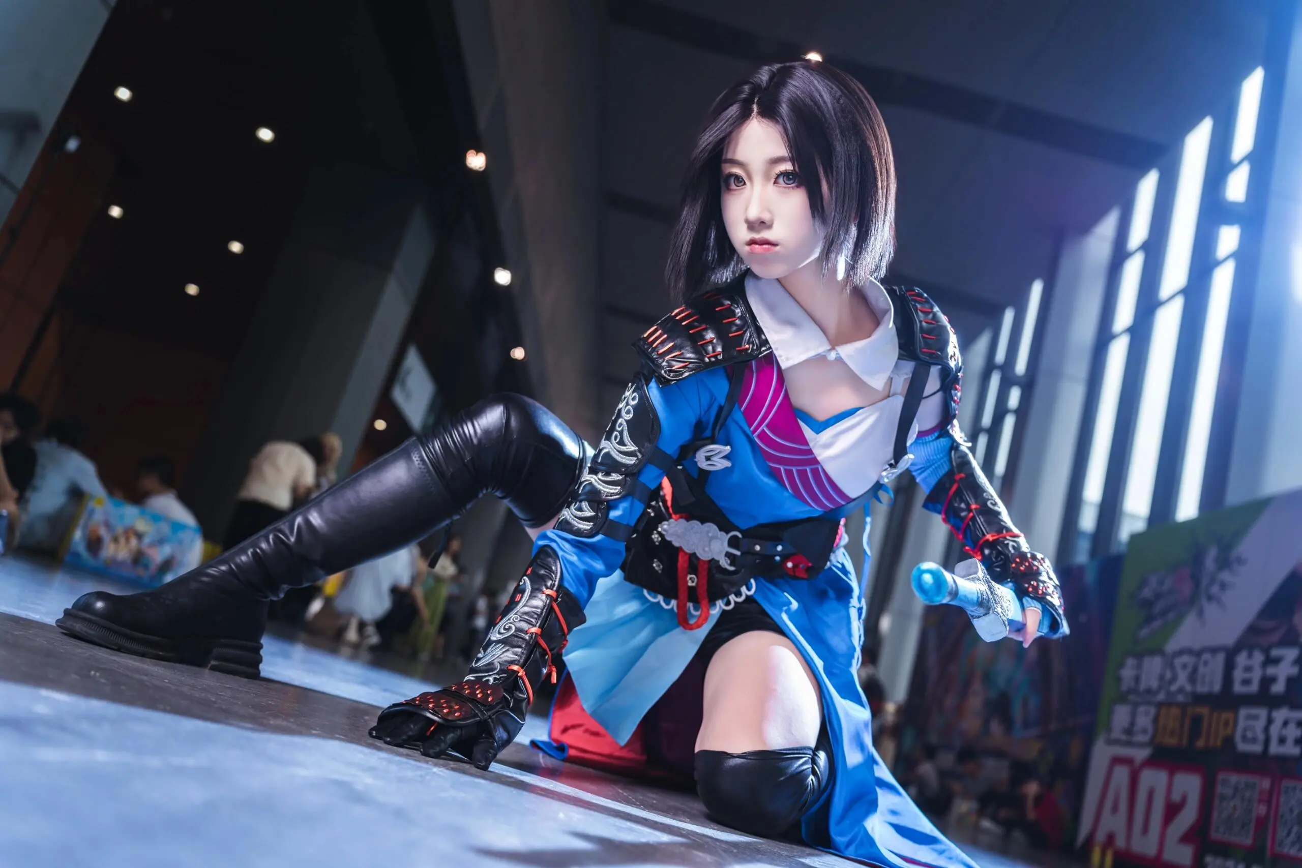 cosplsy 漫展返图 姬如雪cos 又酷又飒 画江湖之不良人
