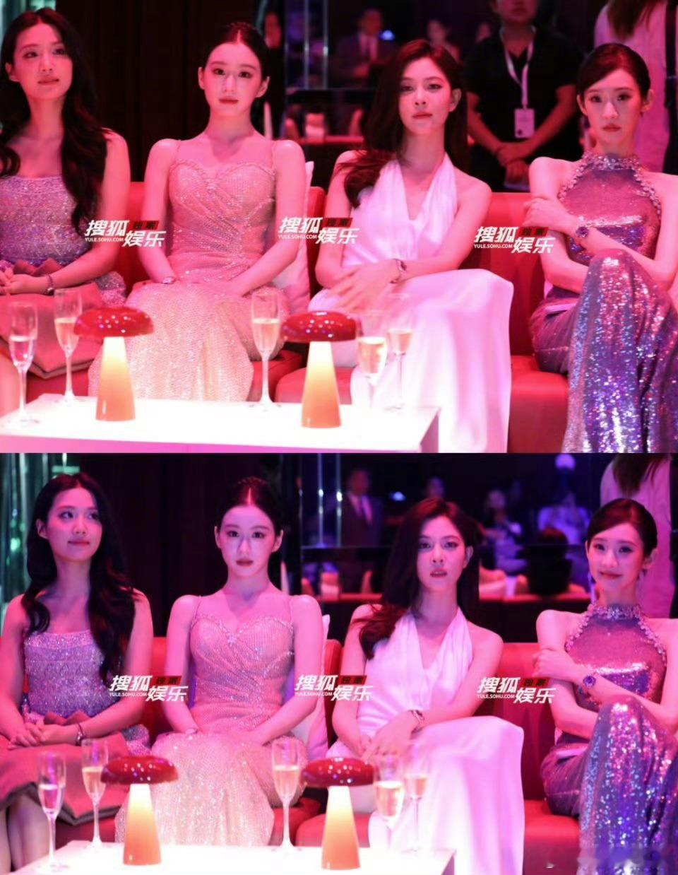 卢昱晓、包上恩、宋妍霏、张艺凡小🌸同活动内场图，谁赢了 ​​​