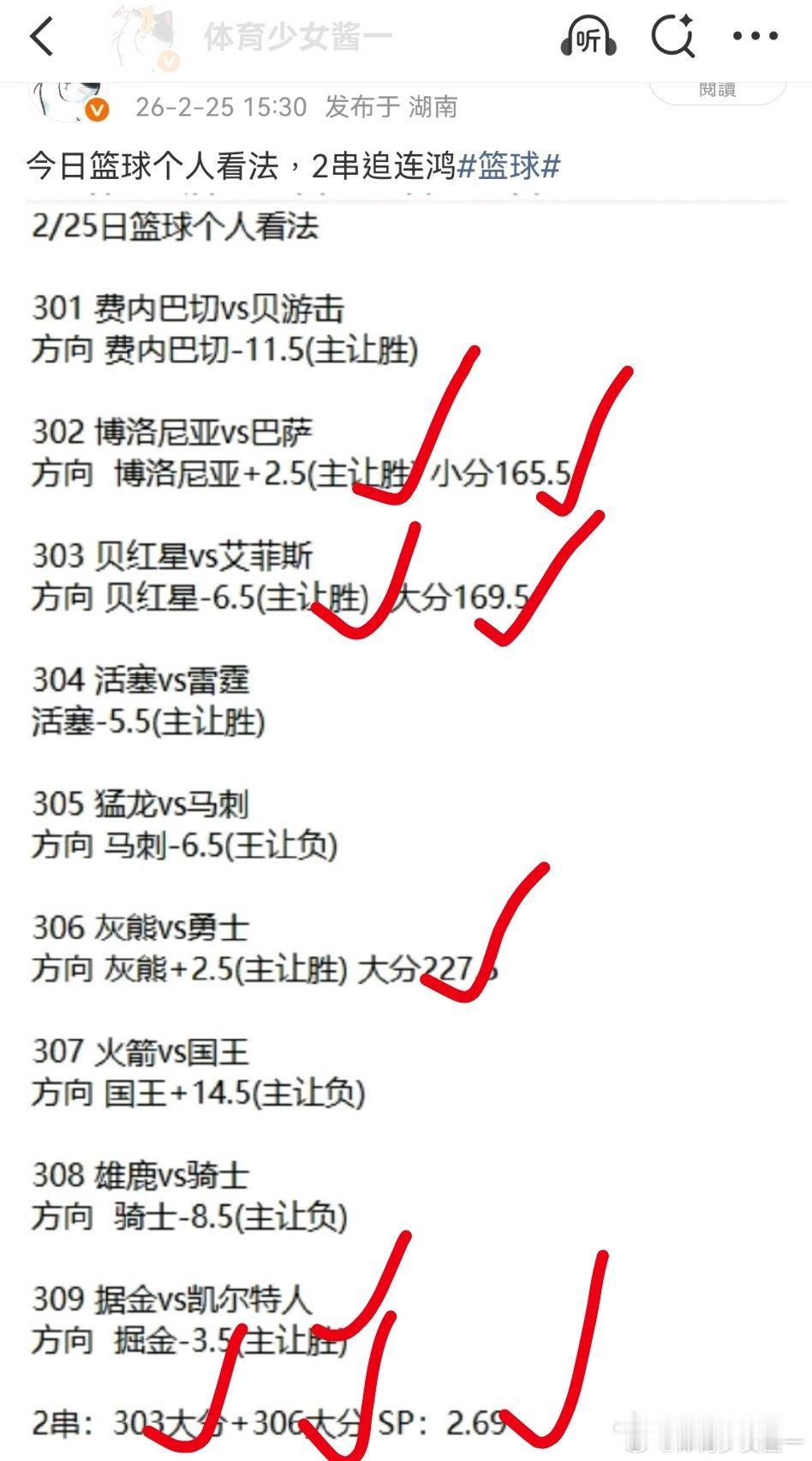 篮球扫盘昨日不太理想，2串继续拿下 今日追3鸿篮球nba