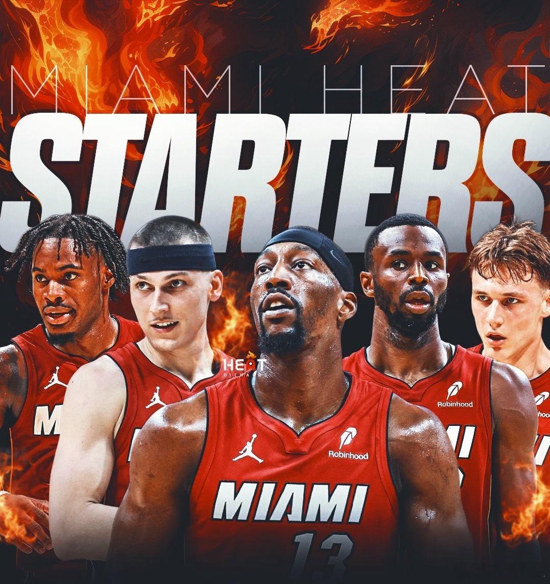 热火首发，鲍科比休息，拉尔松上热火vs独行侠