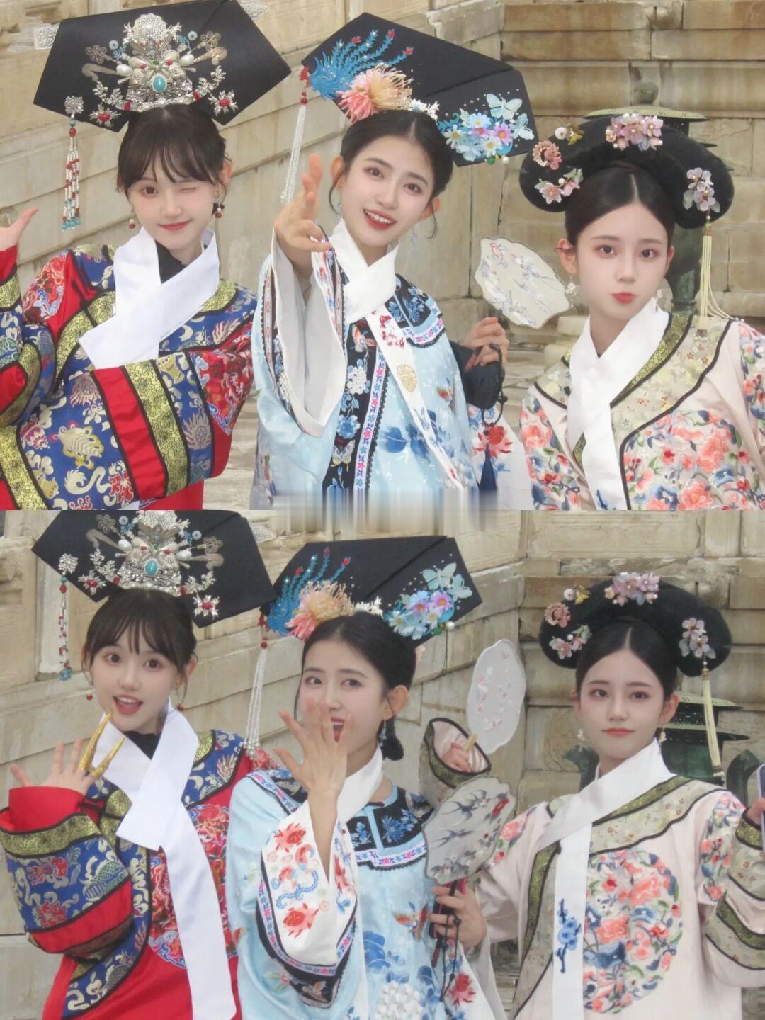 她们是紫禁城里无忧无虑的格格～🏮