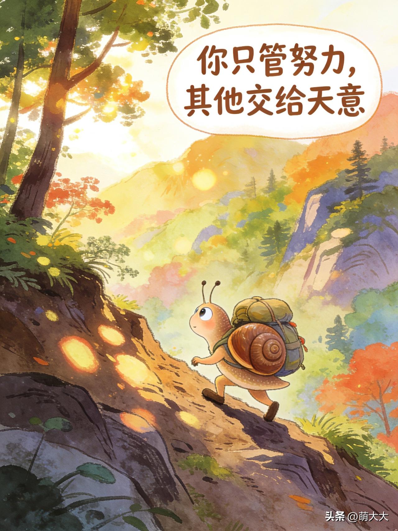 你只管努力，其他的交给天意！