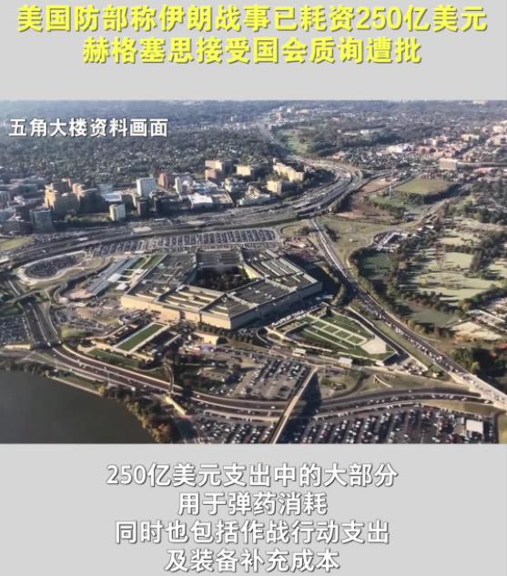 打了两个月的伊朗战争，美国终于敢公布账单了！结果一出来直接把全世界看傻了 ——2