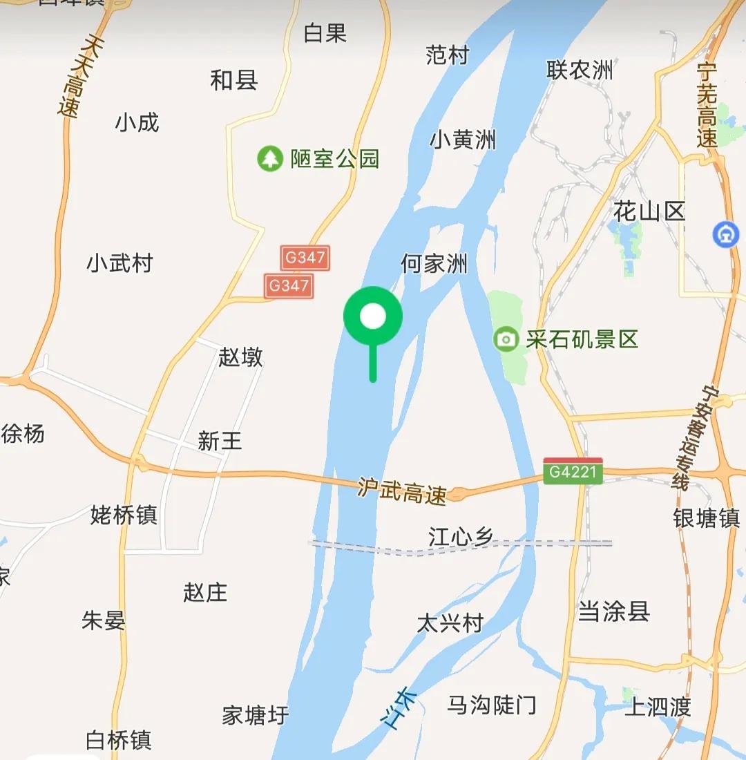 古代长江天险为什么难以坚守？

看地图，终于找到了一个原因，就是江上岛太多。这些