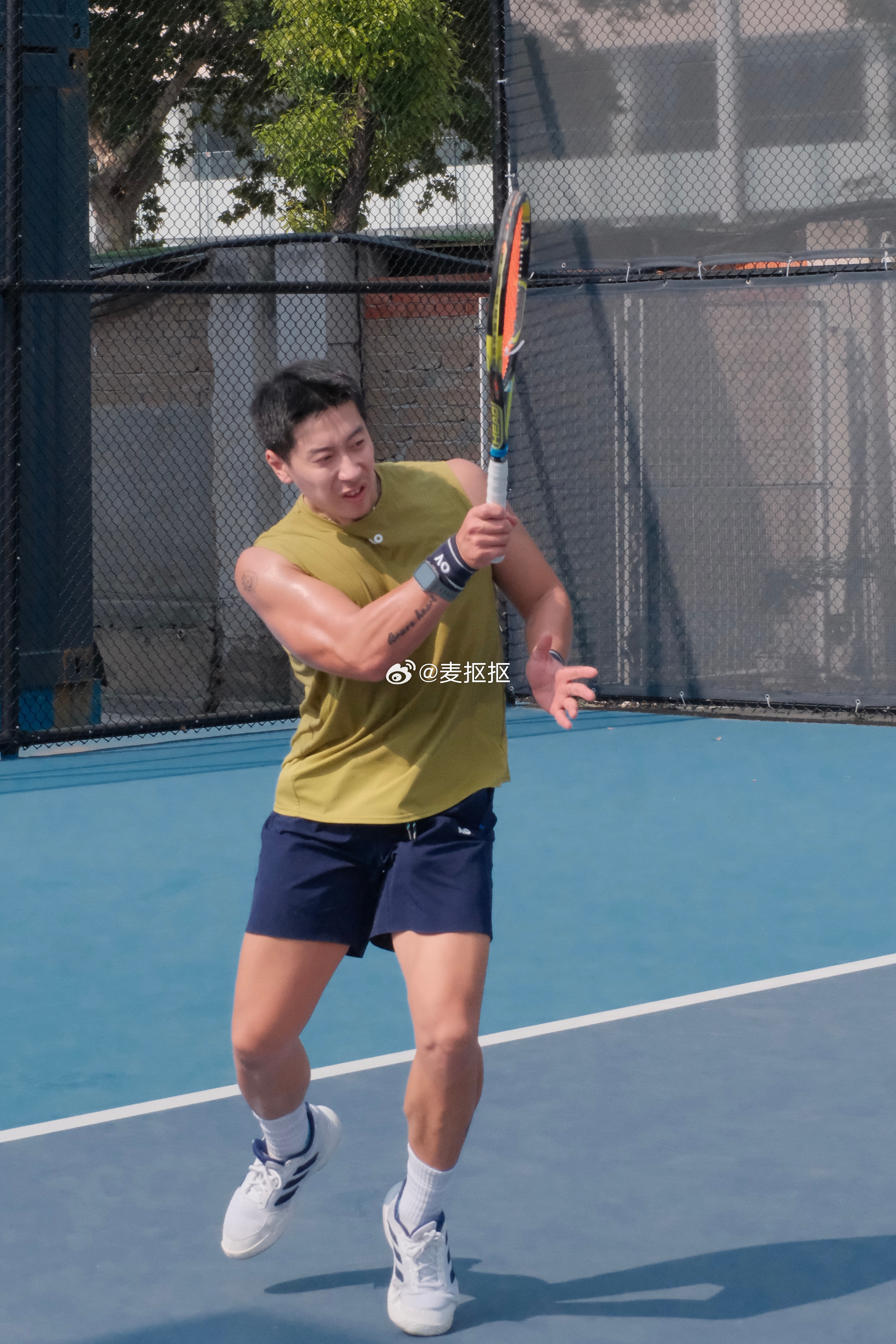 今天🎾退步到1.5水平了麦抠抠 ​​​