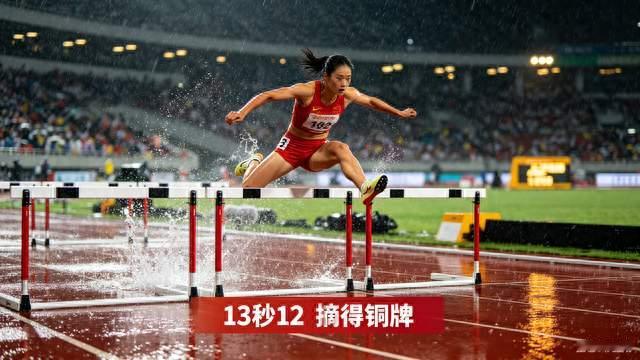 13秒12！吴艳妮100米栏摘铜，弥补亚运遗憾