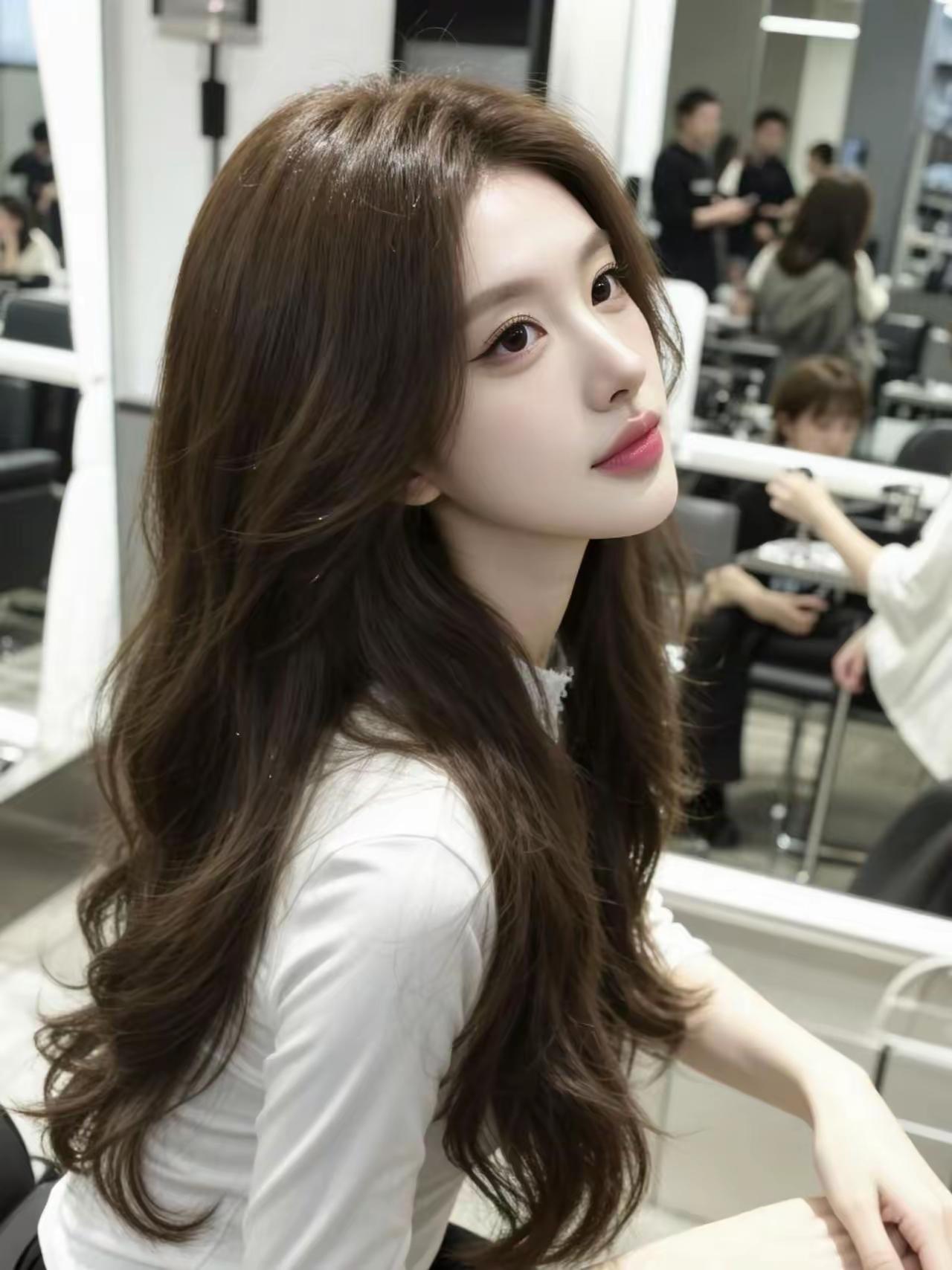 温柔长发，美到窒息的沙龙体验