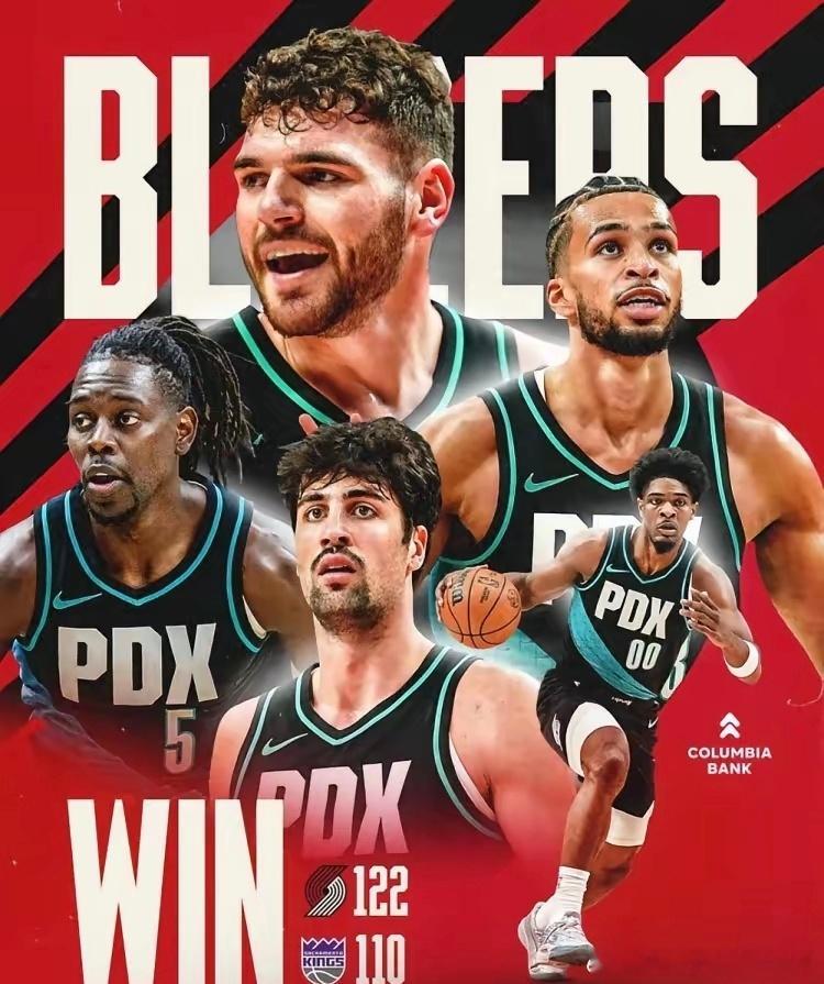 开拓者122:110战胜国王队，稳定西部第八！附加赛两条命，有机会进入季后赛！本