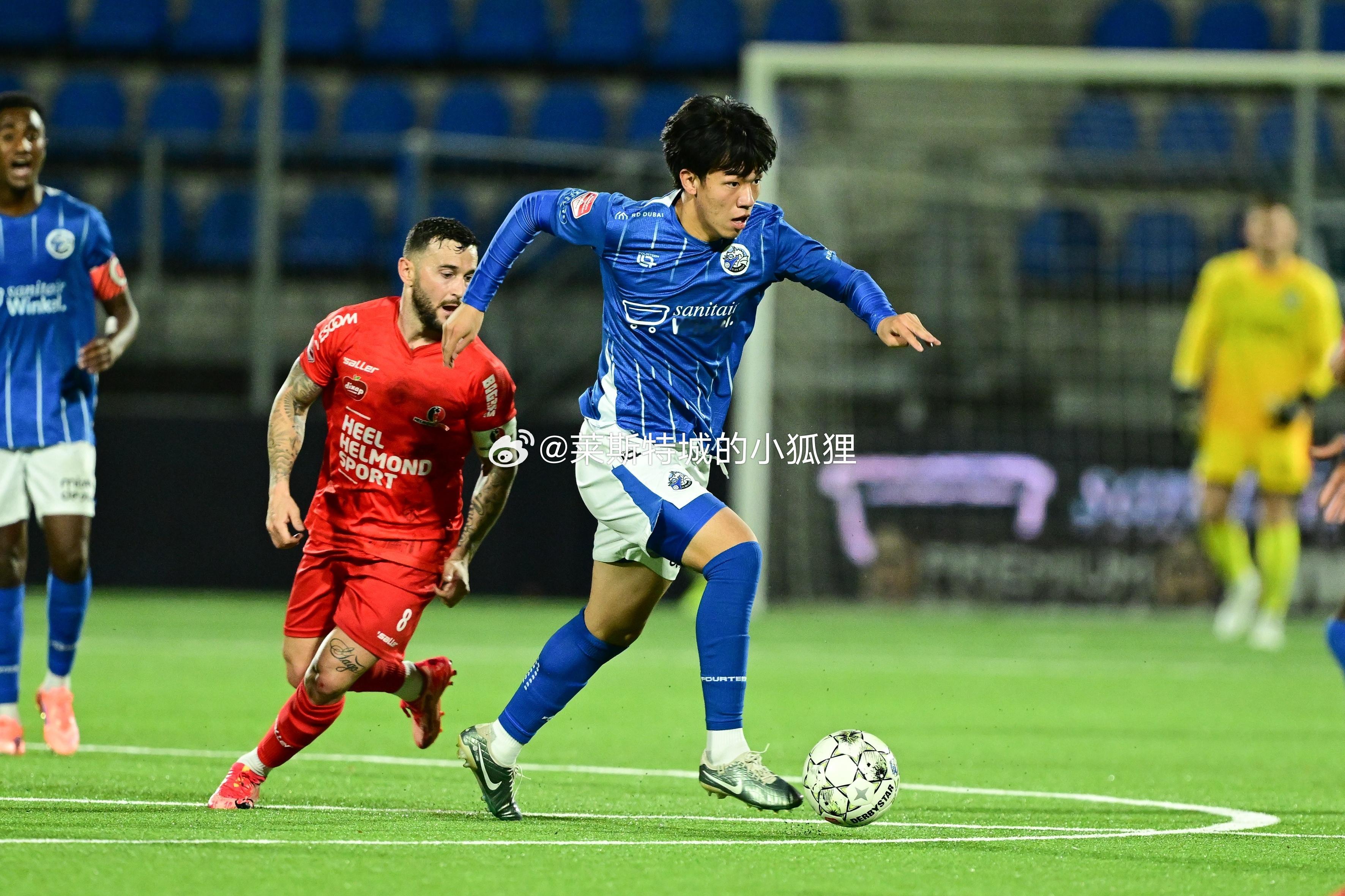 德转更新荷乙联赛球员身价，效力于邓伯什的中国球员王博豪身价上涨10万欧元，达到1