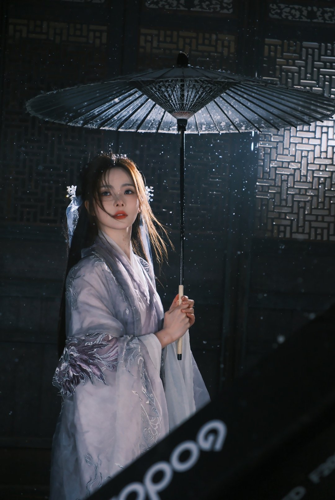陈卓璇撑伞 古风写真～ 