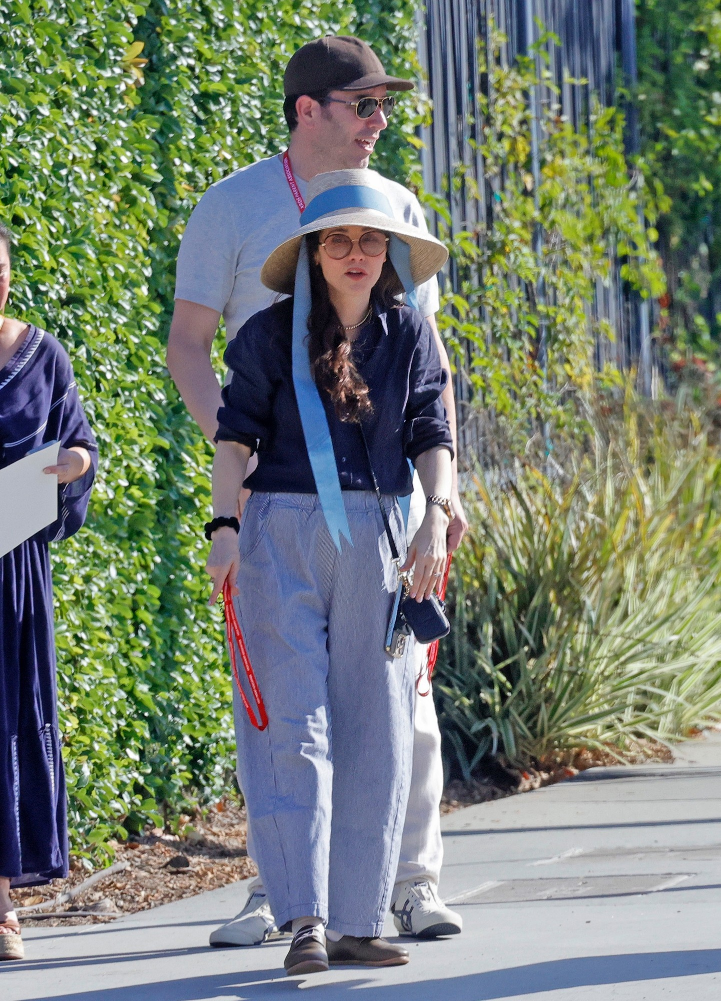 Zooey Deschanel和未婚夫Jonathan Scott 上月27日洛