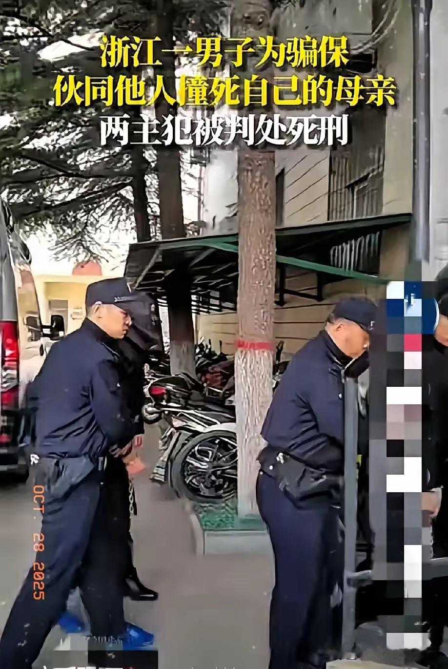 道德的沦丧有多恐怖？子弑母，父装瞎！​​23岁儿子卢某某为骗保，联合初中同学杨某